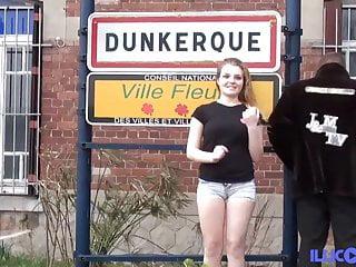 Blondine sindy in den Arsch gefickt