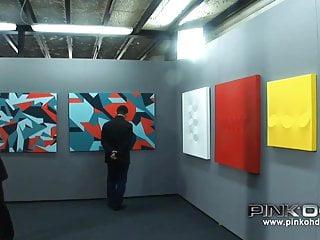 Dreckige geile italienische Edelschlampe mit dicken Titten beim Sex zu dritt